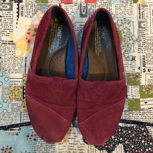 Toms Corduroy flats